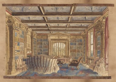 The Library at Dingestow by Charlotte Bosanquet